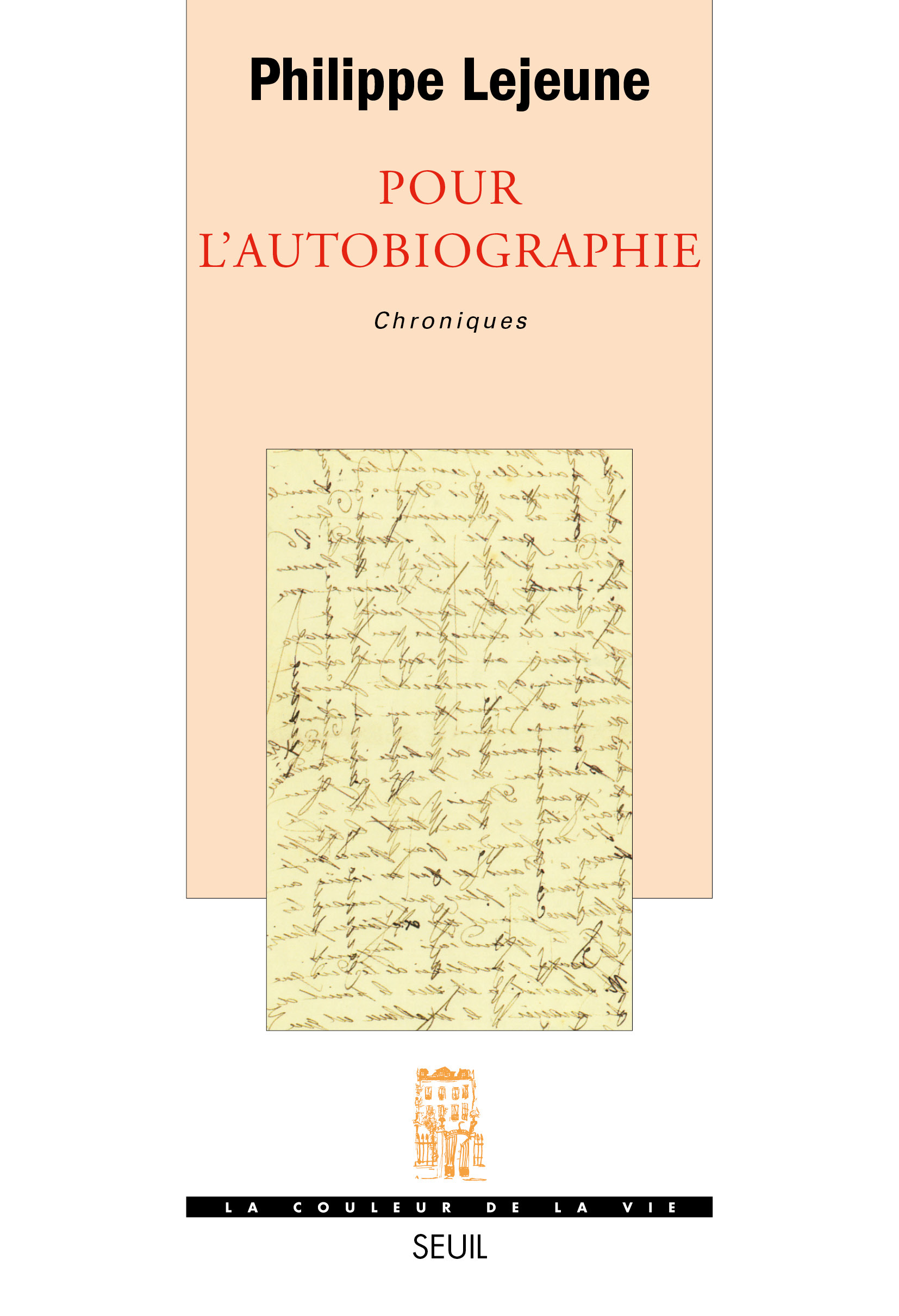 Pour l'autobiographie