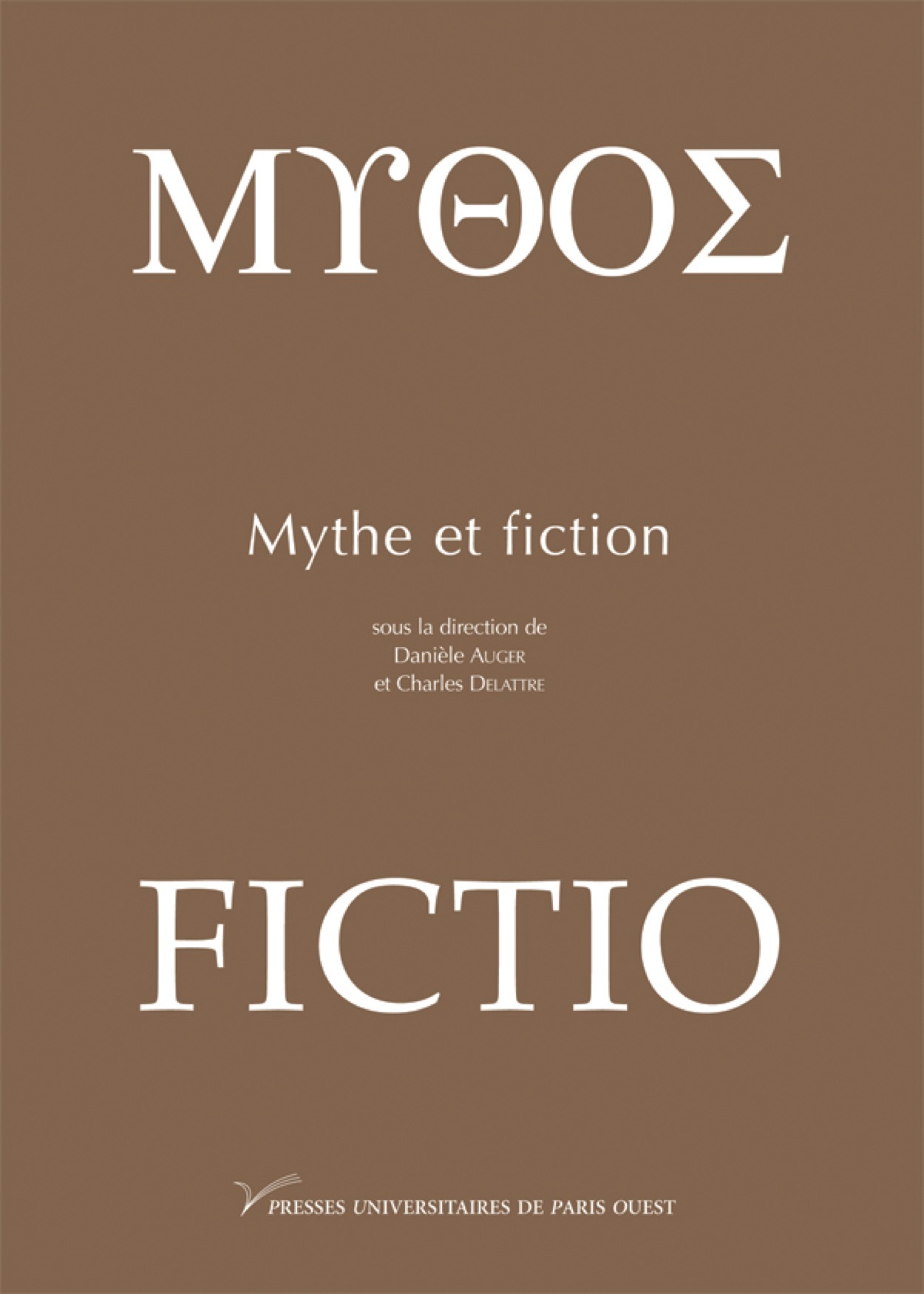 Mythe et fiction