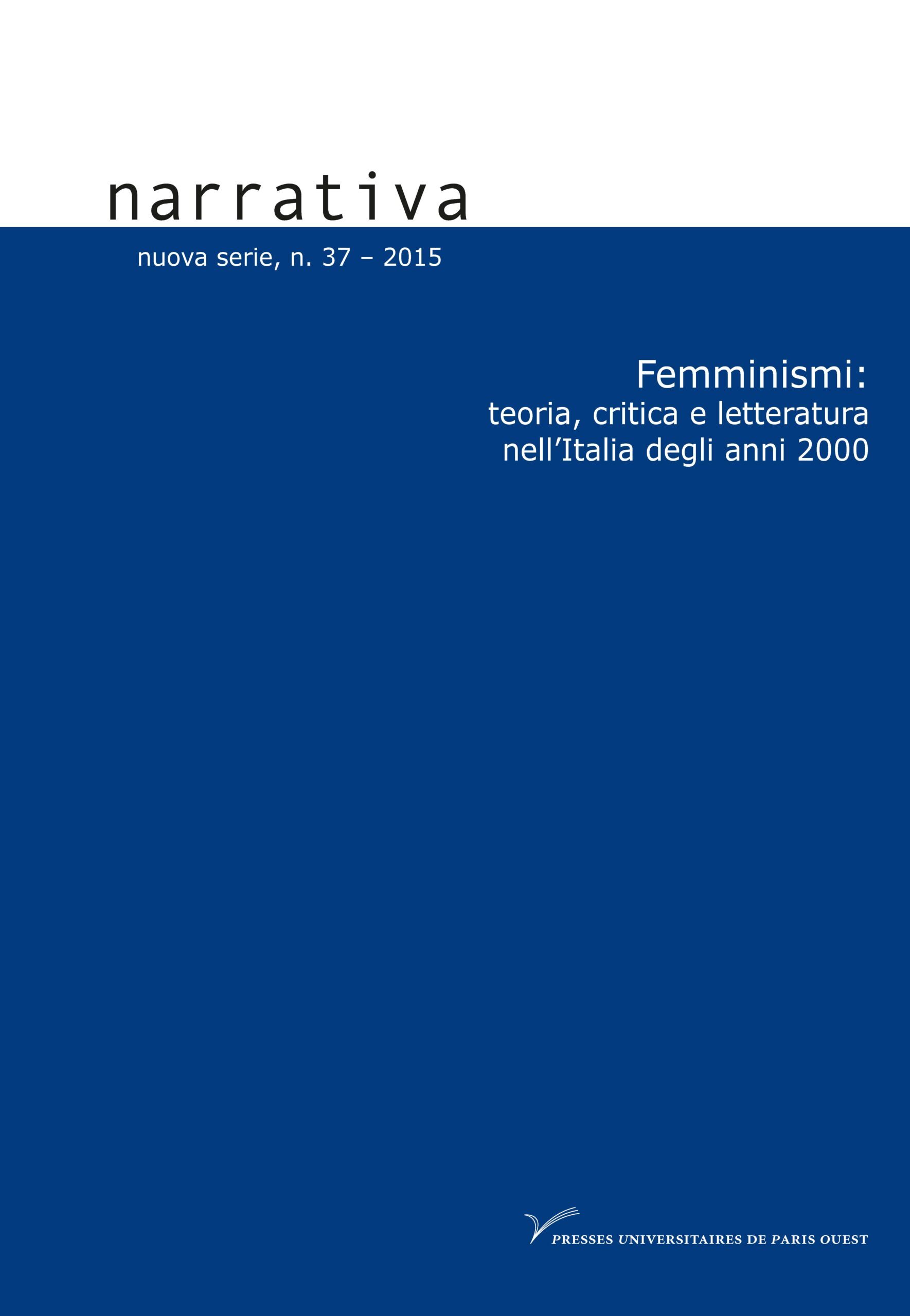 Femminismi: teoria, critica e letteratura nell'Italia degli anni 2000