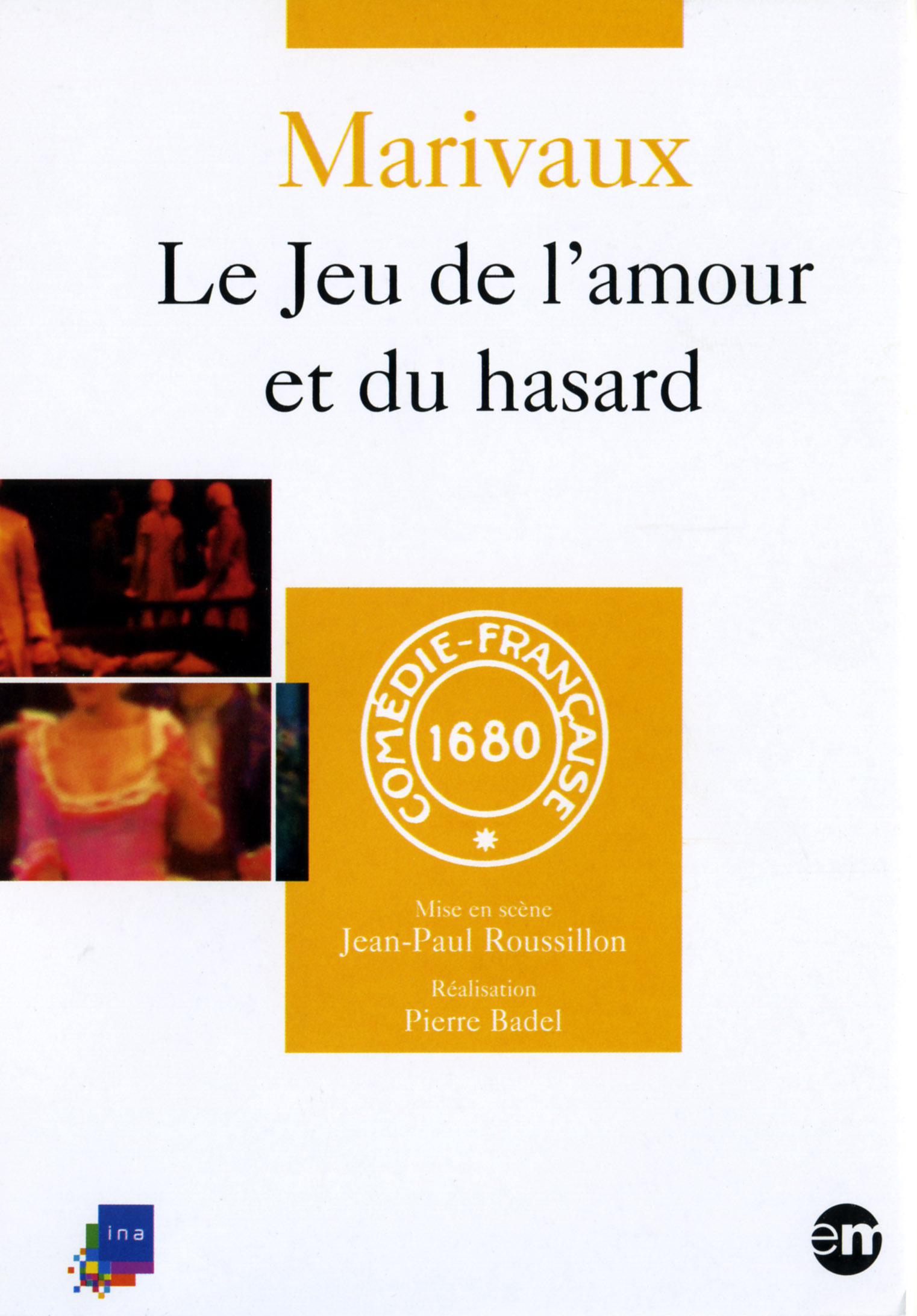JEU DE L'AMOUR&DU HASARD- DVD