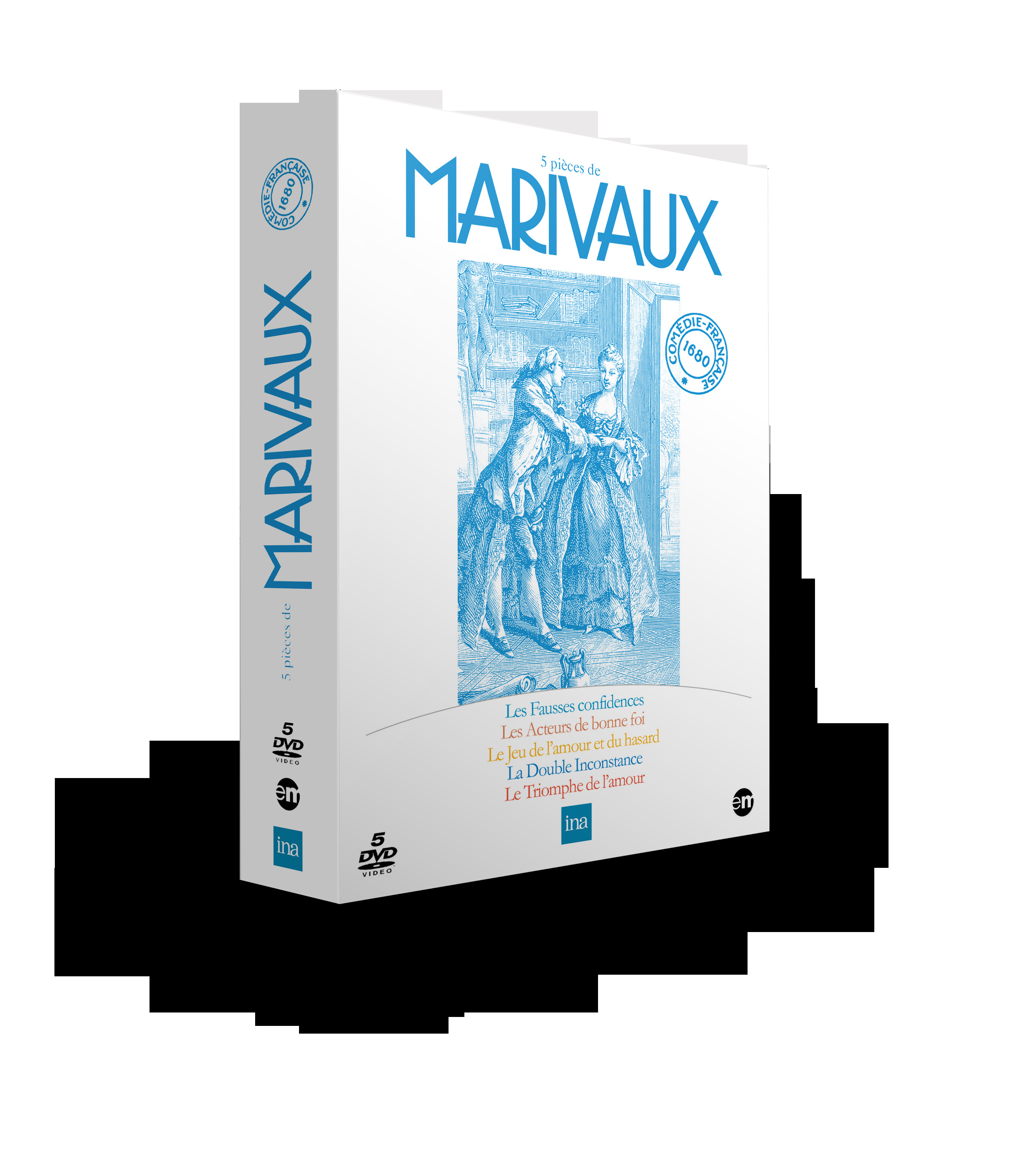 COFFRET MARIVAUX - 4 DVD
