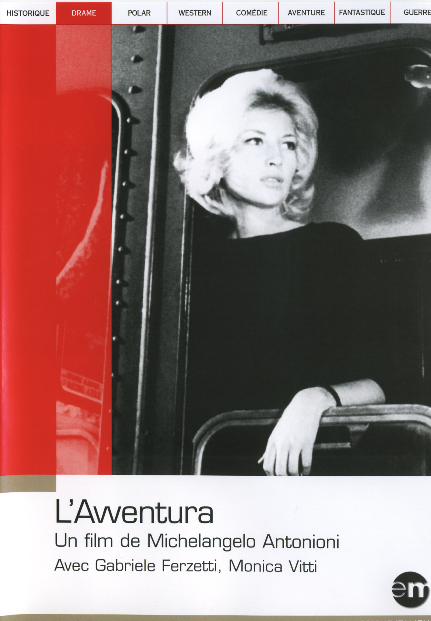 L'AVVENTURA - DVD  CINEMA ITALIEN