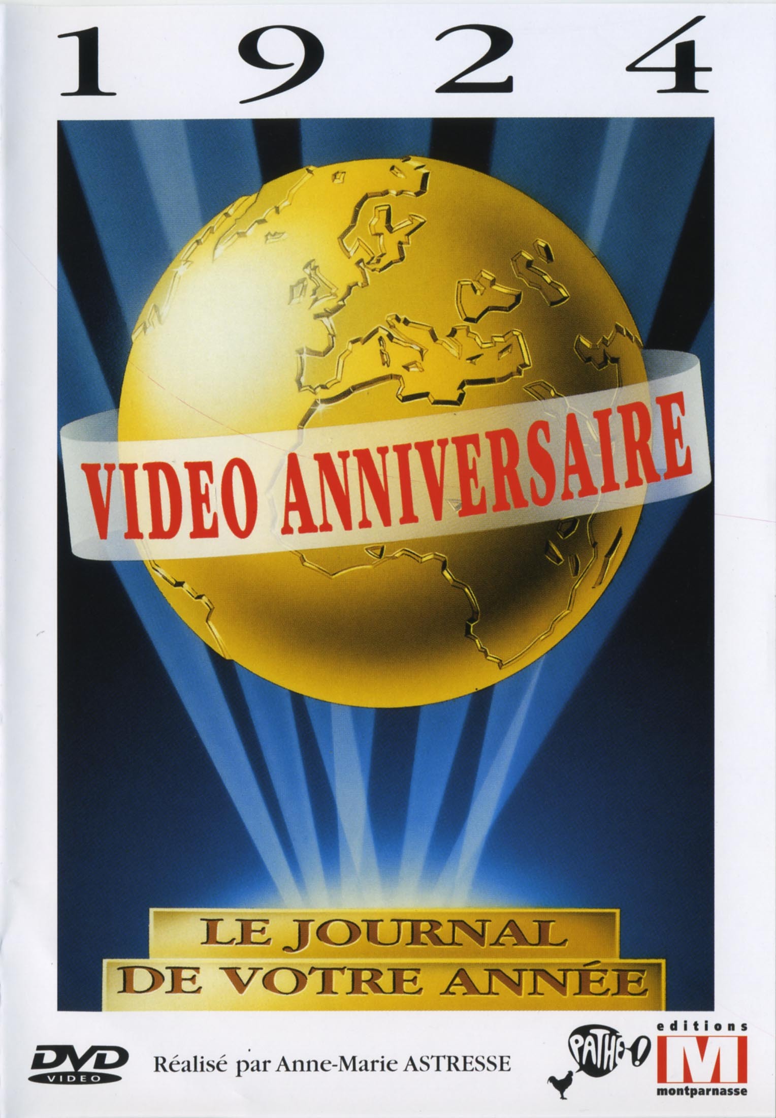 VIDEO ANNIVERSAIRE 1924 - DVD