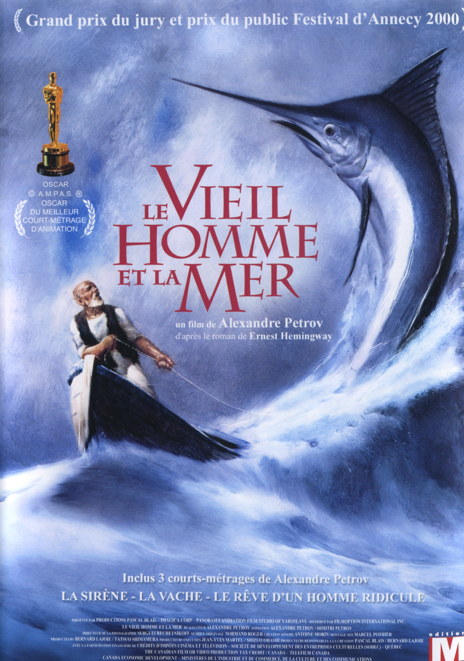 LE VIEIL HOMME ET LA MER - DVD