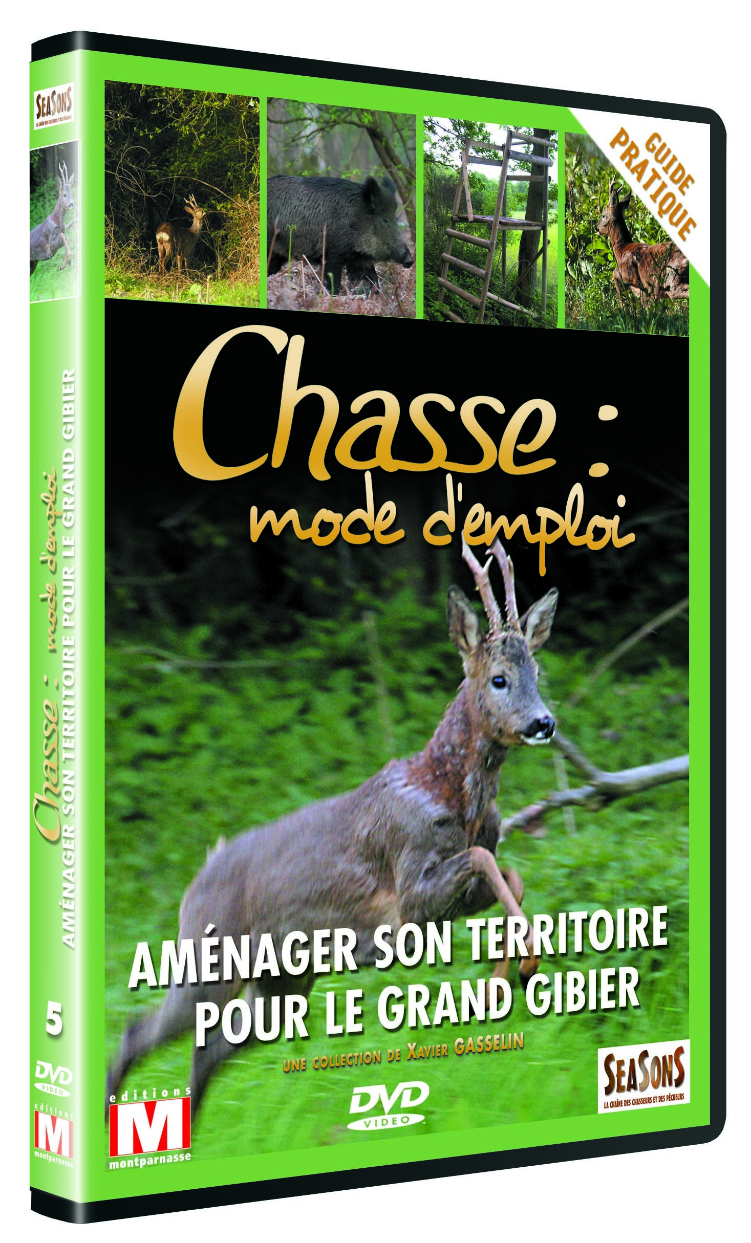 AMENAGER TERRITOIRE GD GIBIER  CHASSE MODE D'EMPLOI - DVD
