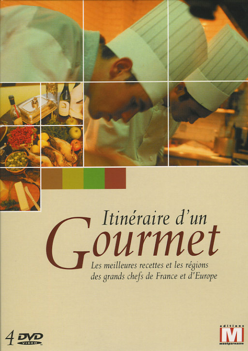 GOURMET VOL.1 - COFFRET 4 DVD