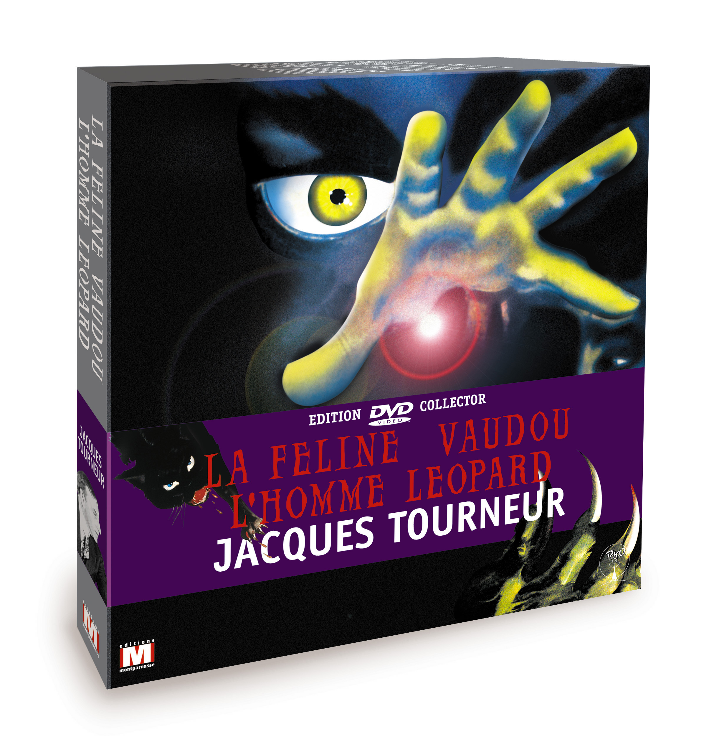 TOURNEUR - COFFRET 2 DVDEDITION COLLECTOR COFF CARRE