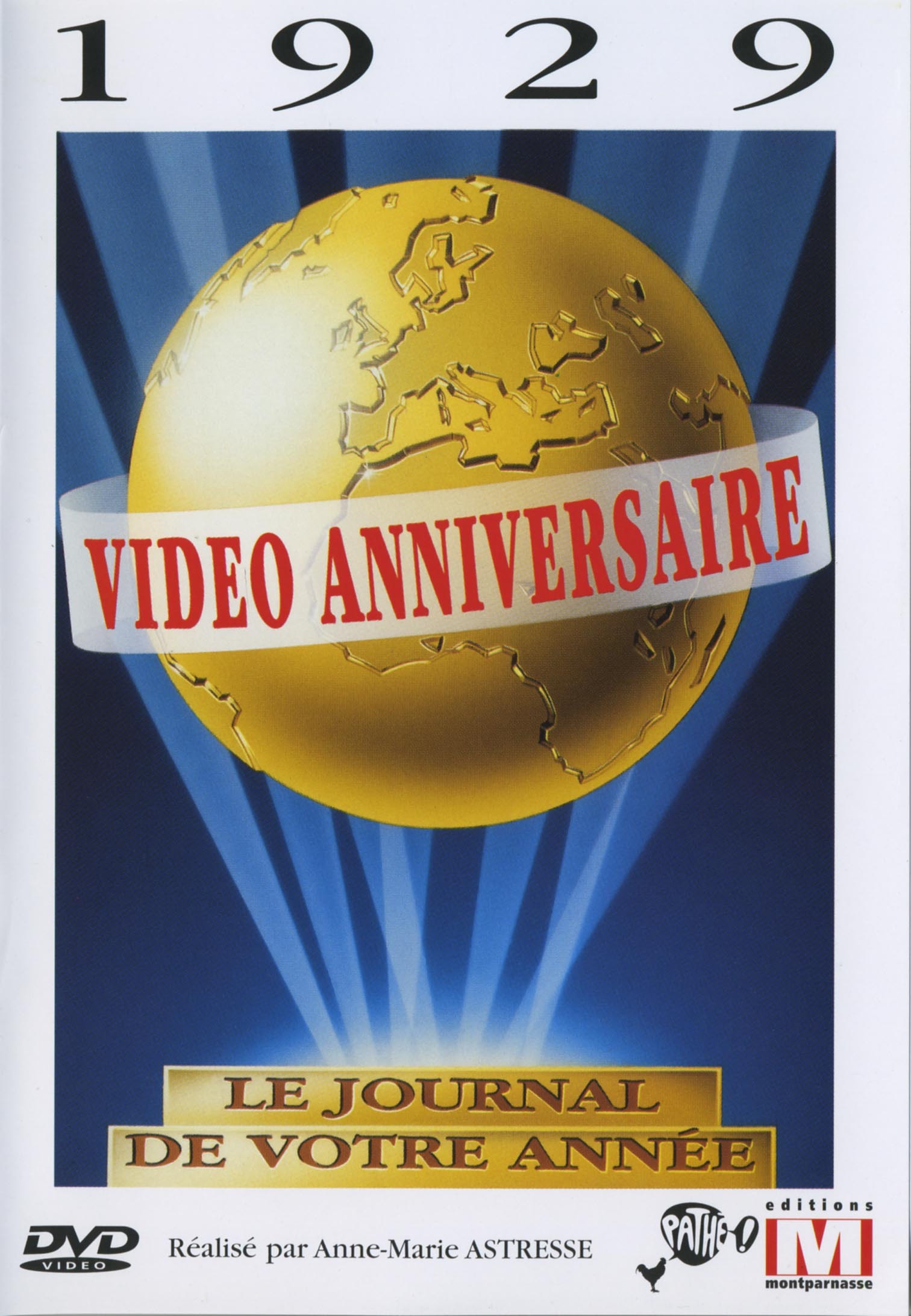 VIDEO ANNIVERSAIRE 1929 - DVD
