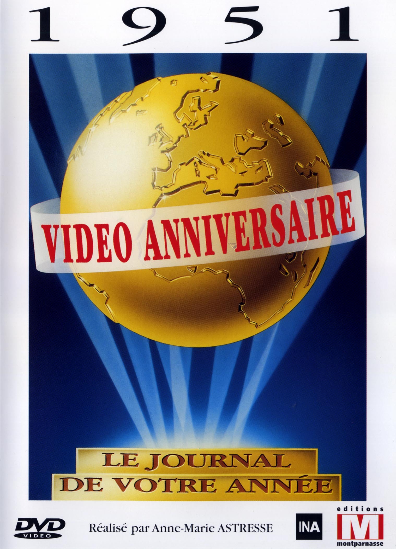 VIDEO ANNIVERSAIRE 1951 - DVD