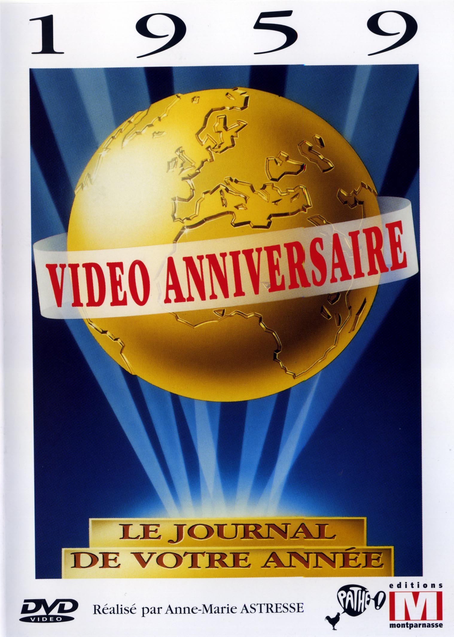 VIDEO ANNIVERSAIRE 1959 - DVD