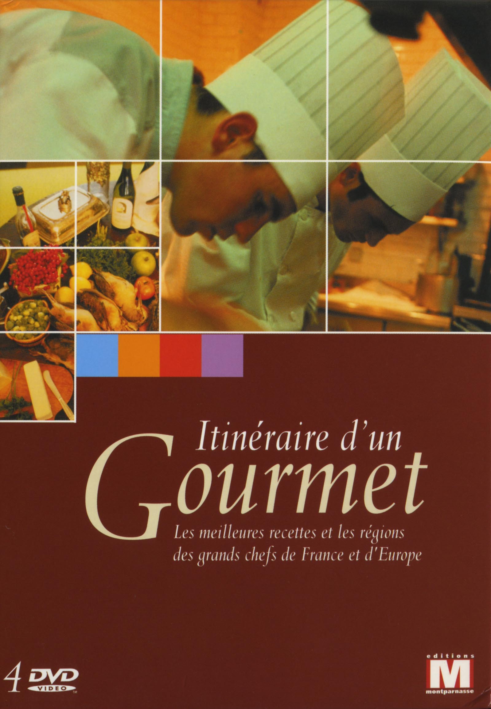 GOURMET  VOL.2 - COFFRET 4 DVD