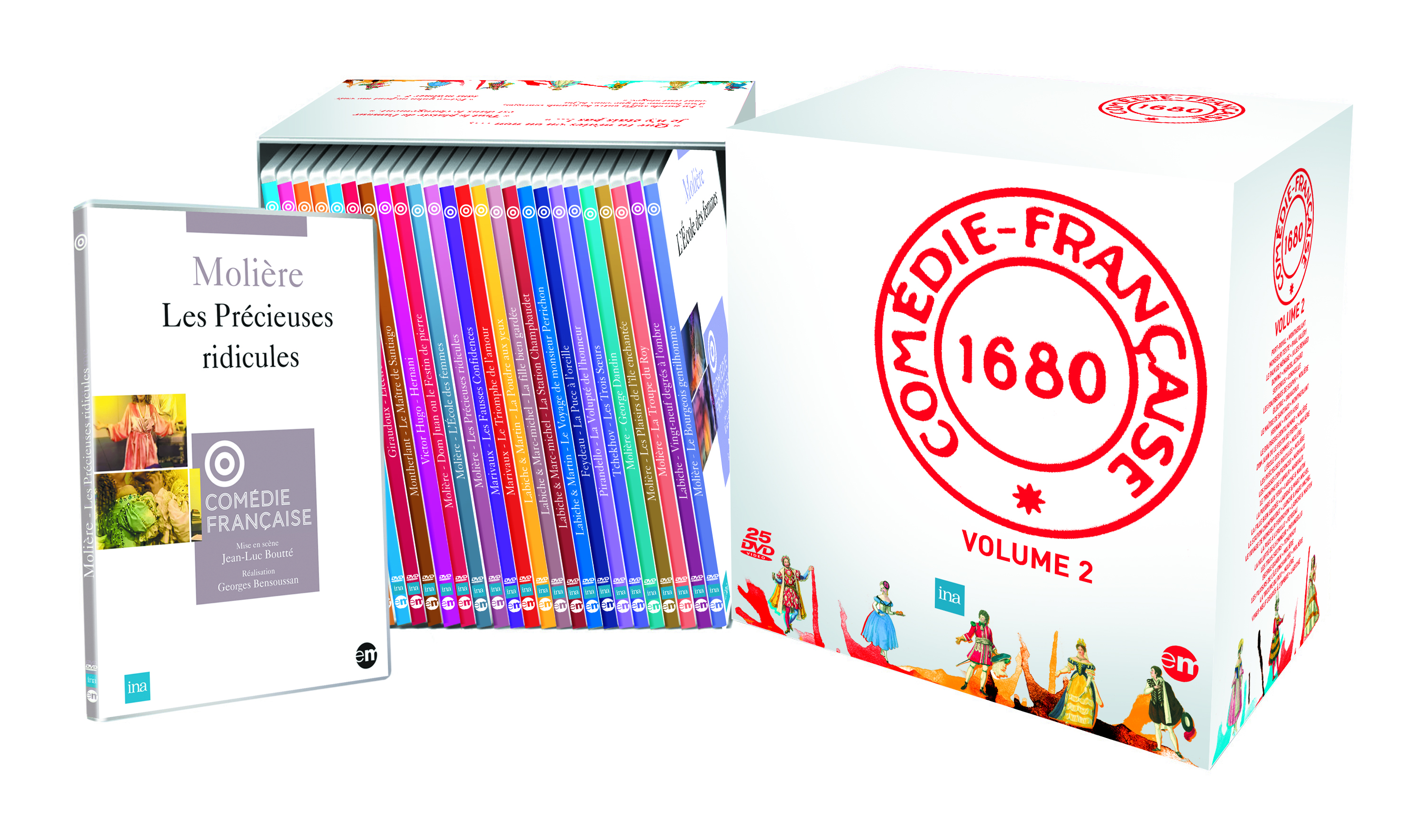 COMEDIE FRANCAISE V2 (LA) - 25 DVD