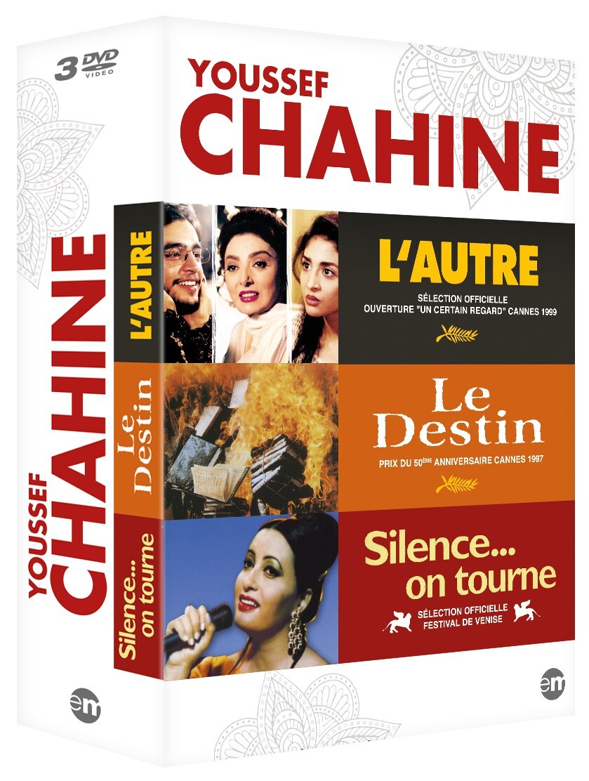 YOUSSEF CHAHINE - 3 DVD