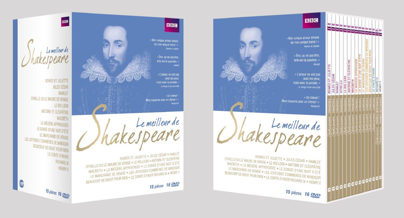 MEILLEUR DE SHAKESPEARE (LE) - 16 DVD