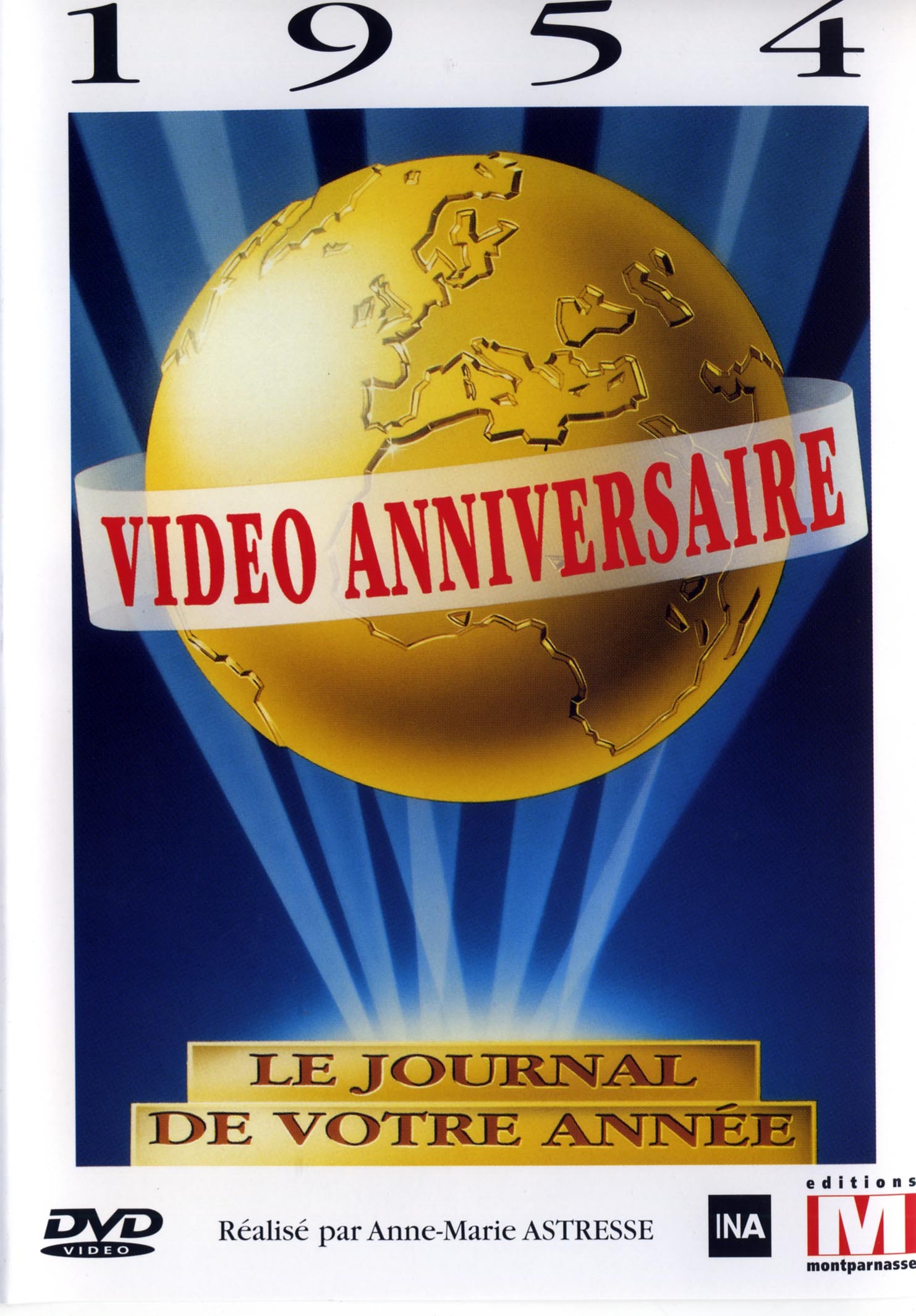 VIDEO ANNIVERSAIRE 1954 - DVD