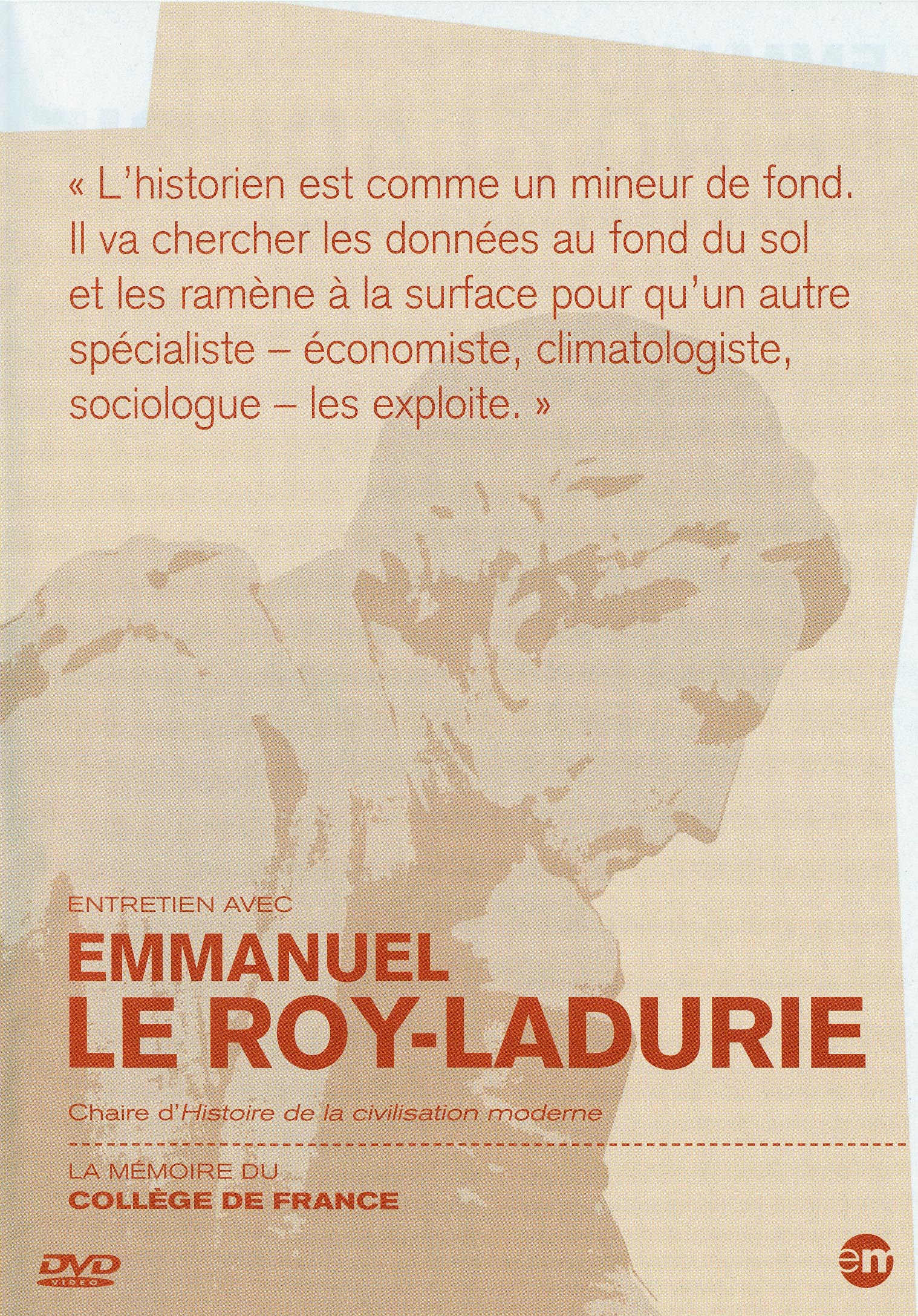 CDF LE ROYLADURIE EMMANUEL - DVD