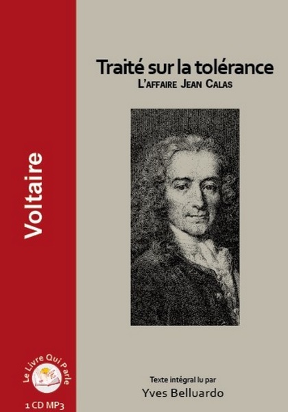 TRAITE SUR LA TOLERANCE 1CD MP3