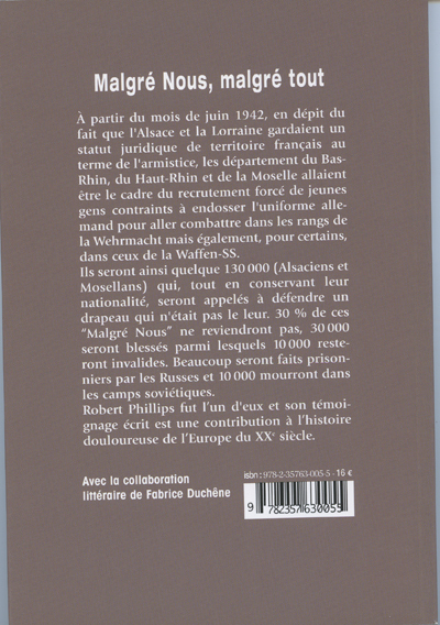 MALGRE NOUS, malgré tout