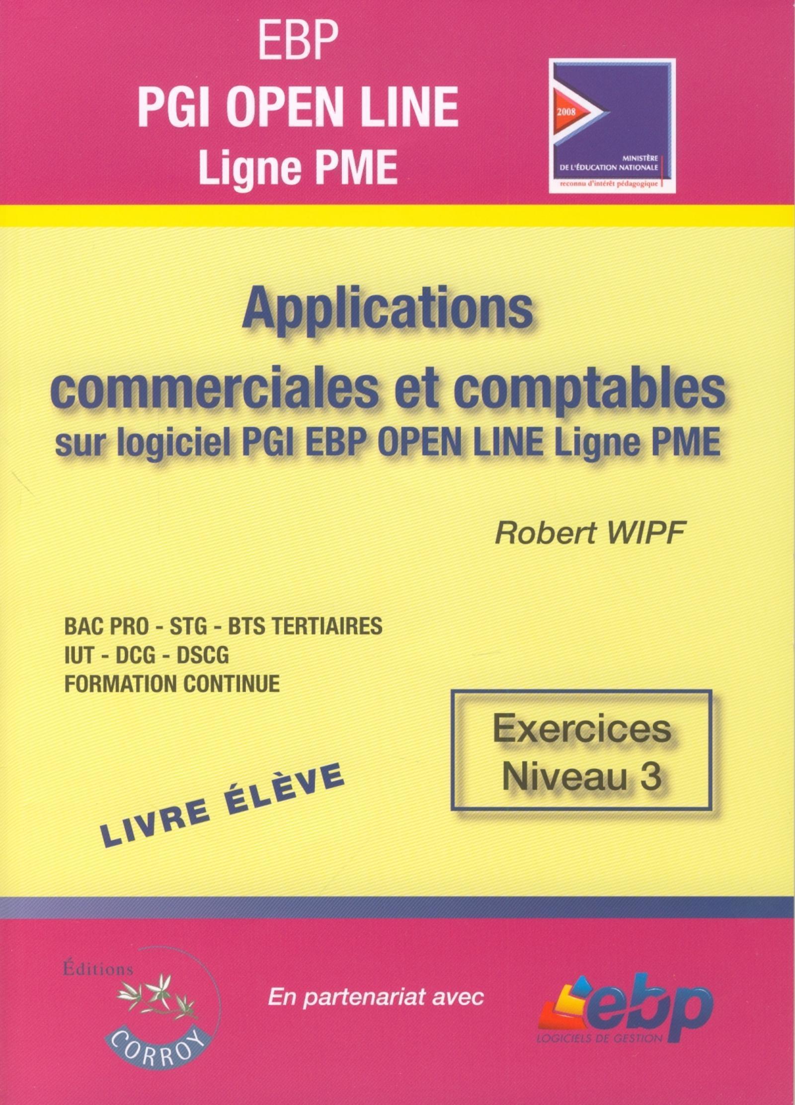 EBP PGI OPEN Ligne PME - Livre élève