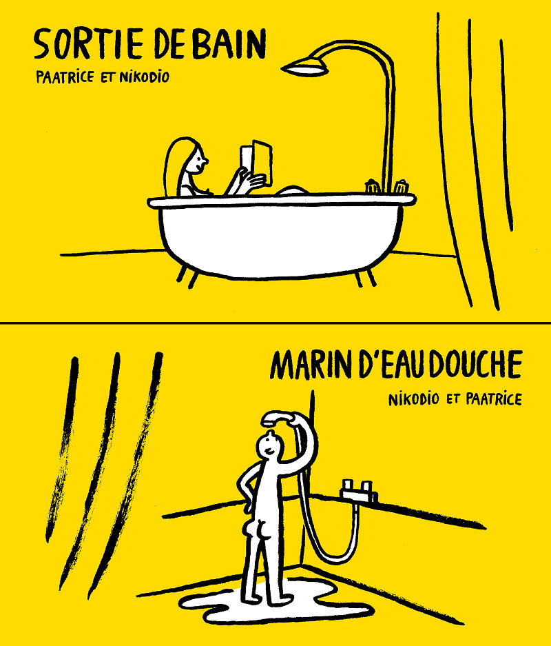 Marin d'eau douche / Sortie de bain