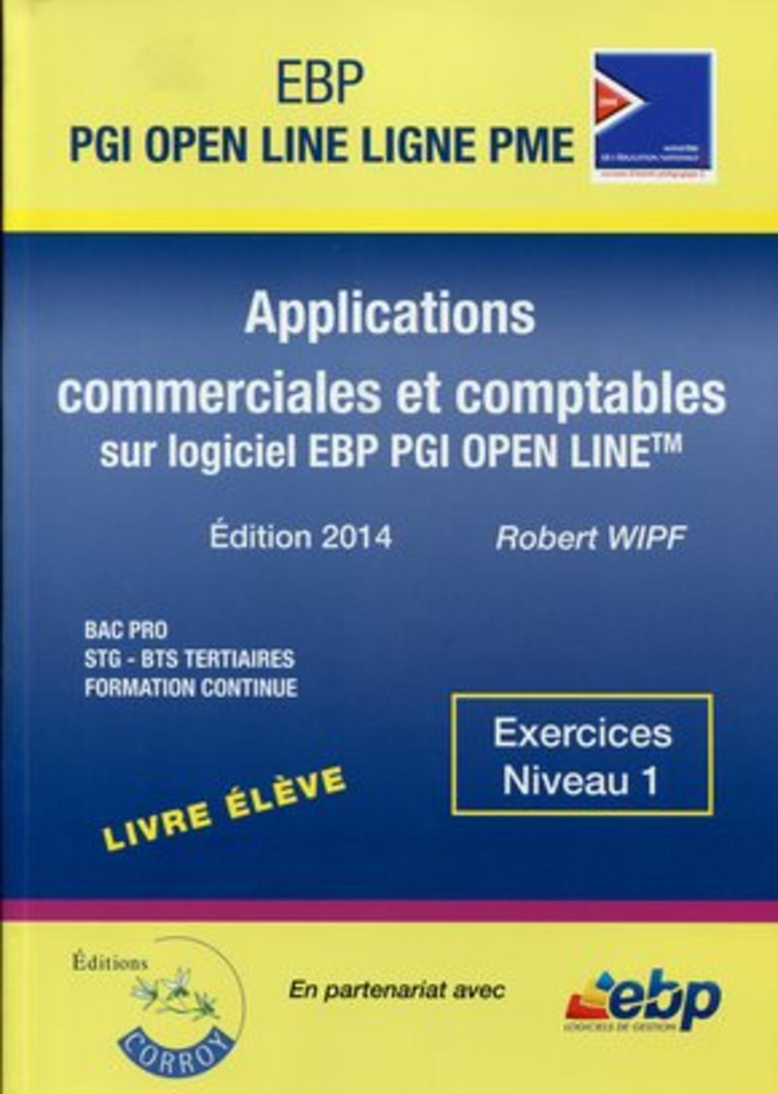 EBP PGI OPEN LINE - LIVRE ÉLÈVE