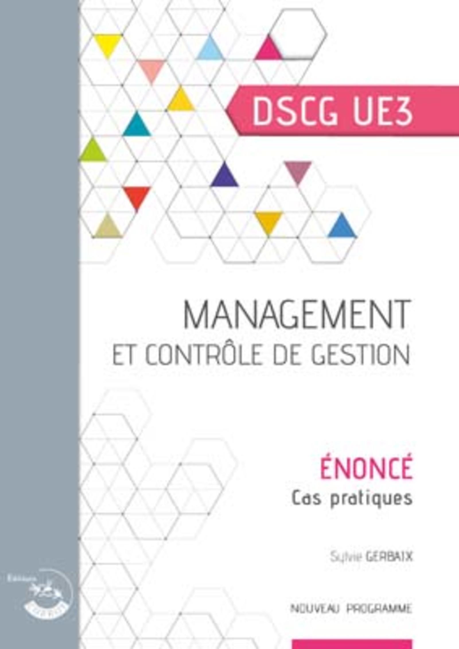 Management et contrôle de gestion - Énoncé