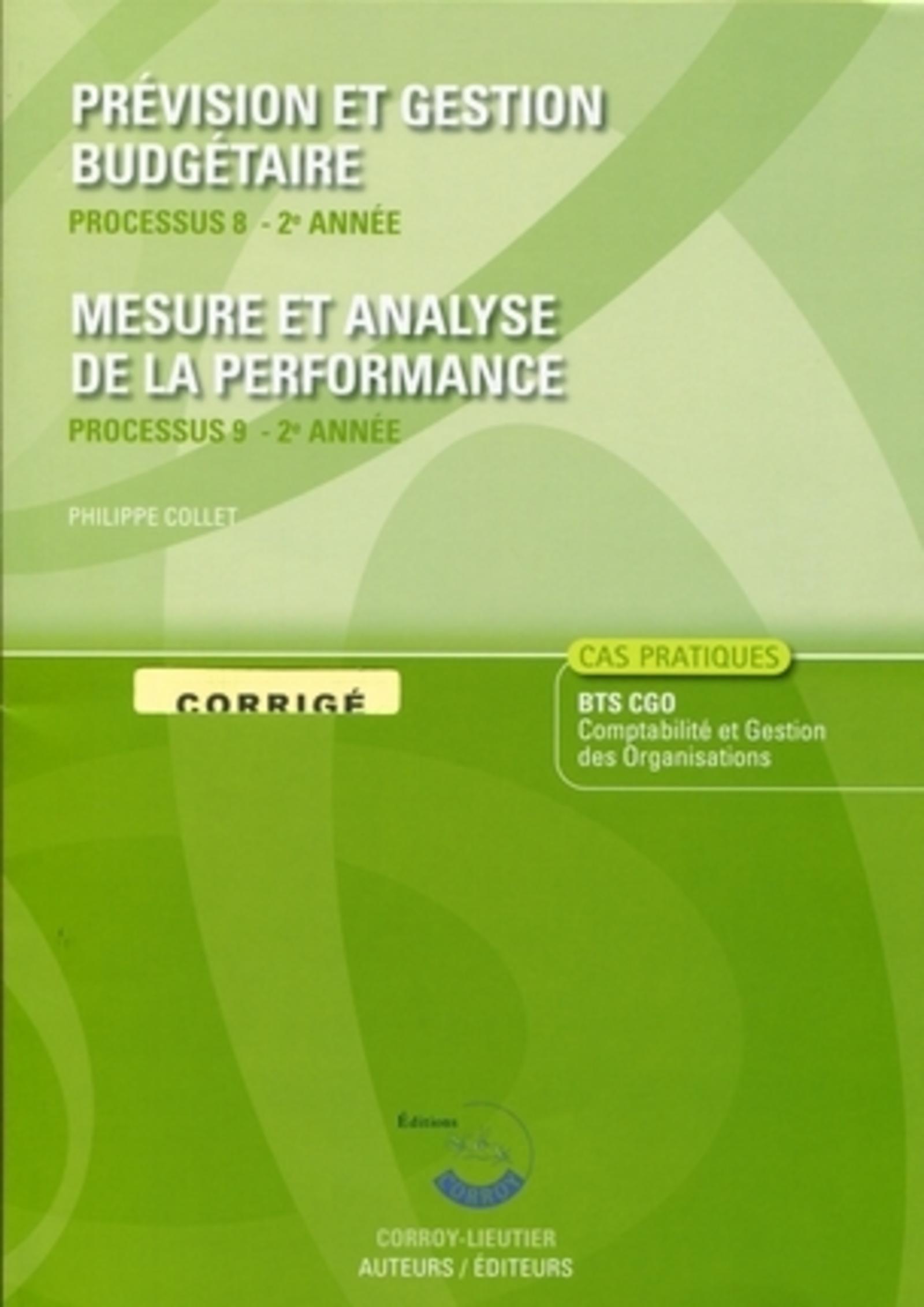 PREVISION ET GESTION BUDGETAIRE.PROCESSUS 8-2E ANNEE.MESURE ET ANALYSE DE LA PER