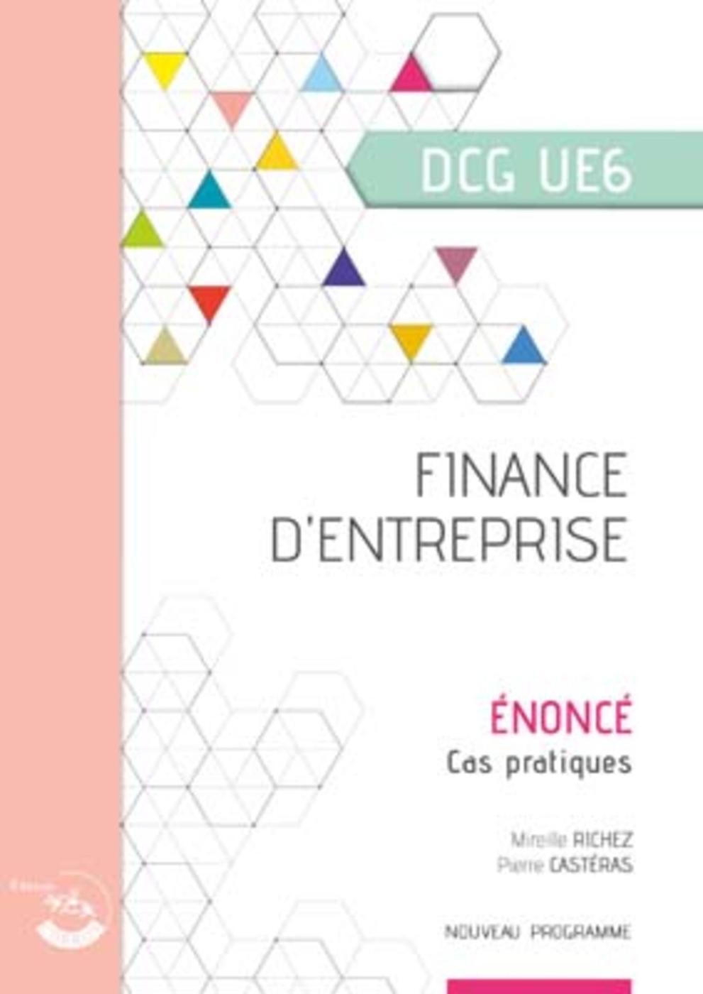 Finance d'entreprise - Énoncé
