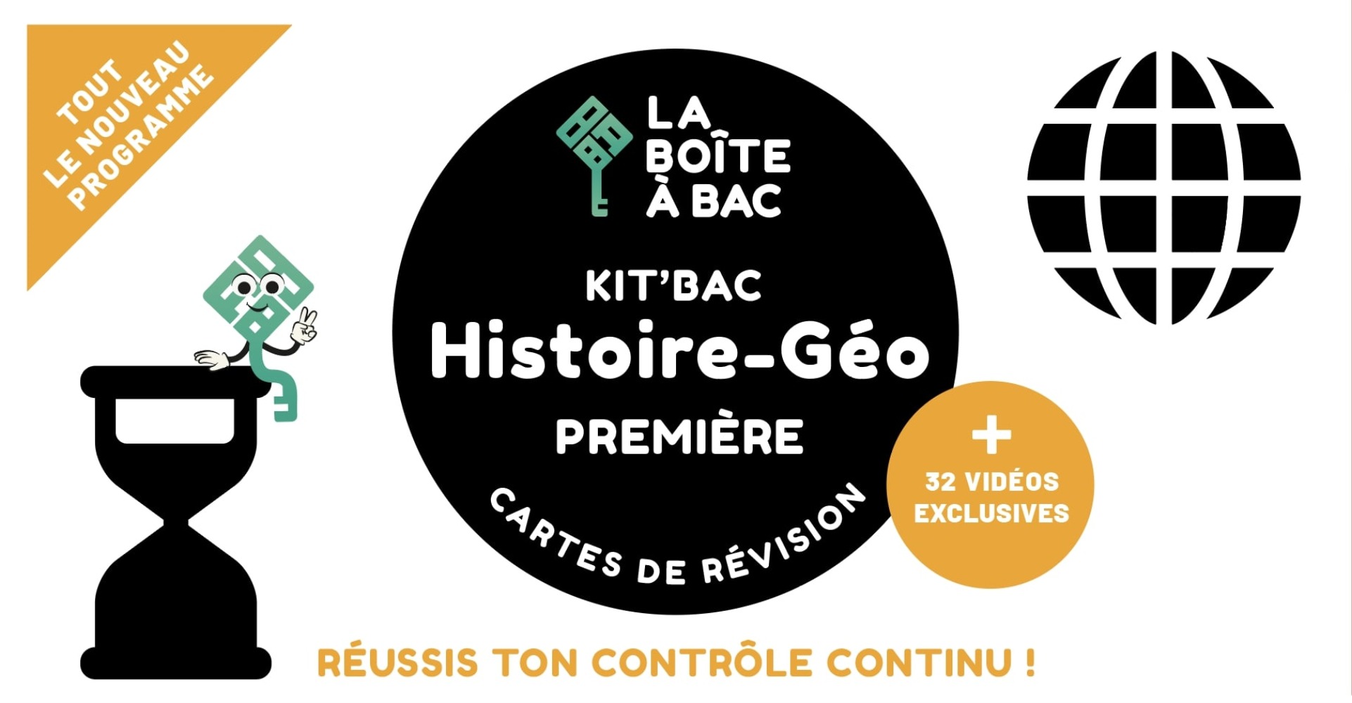 KIT'BAC HISTOIRE-GEOGRAPHIE PREMIERE.