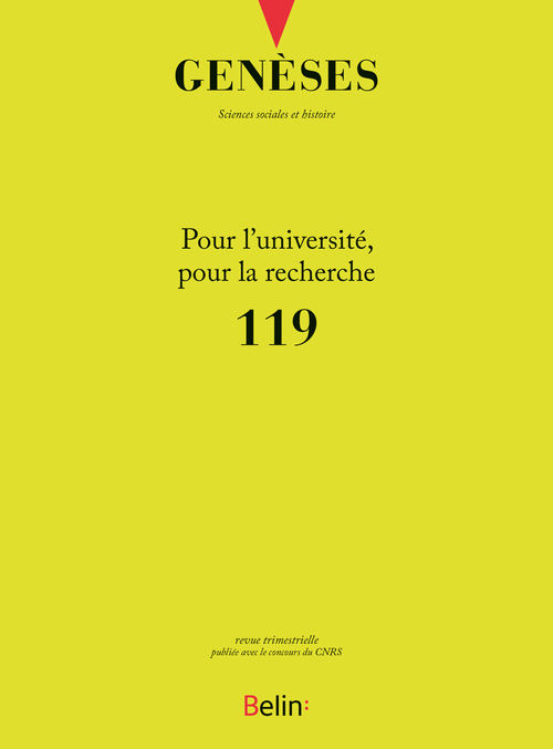 Genèses, N.119 (2020-2)