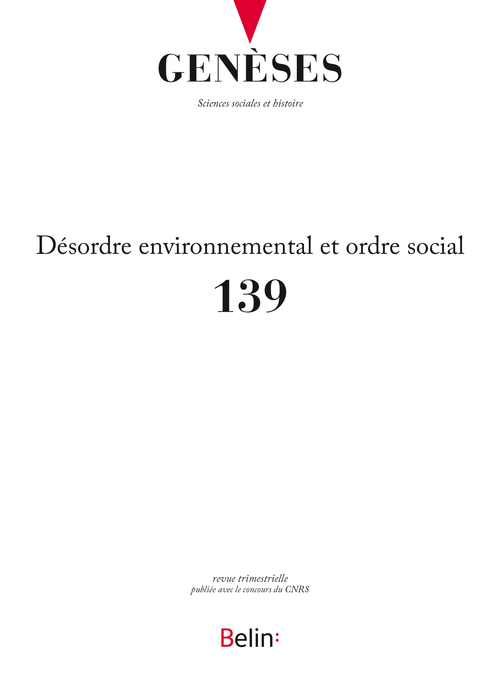 Genèses n° 139 (2025-2)