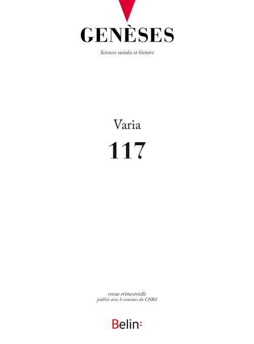 Genèses n°117