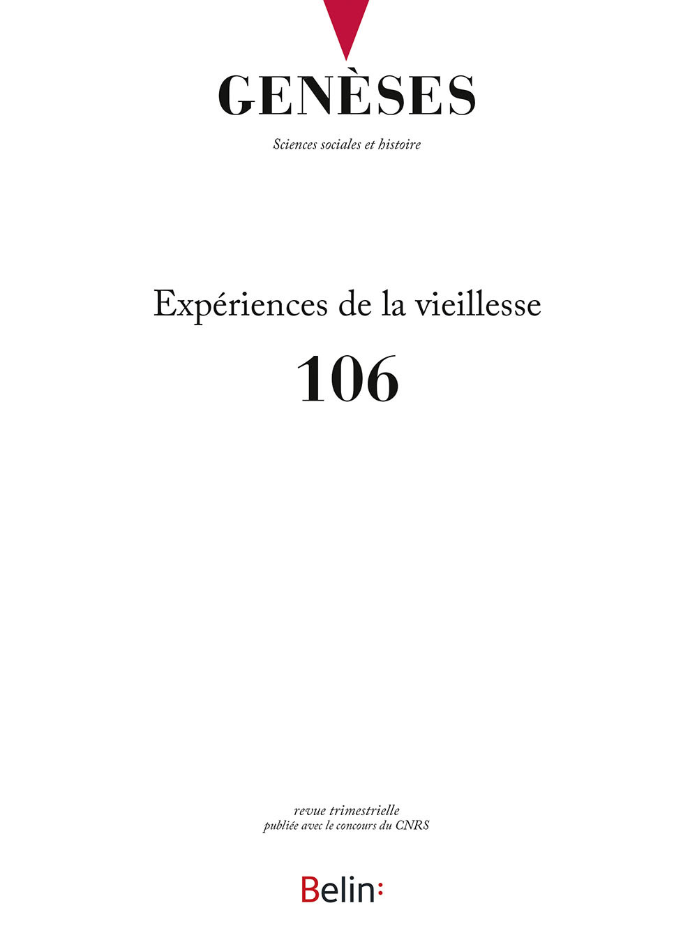 Genèses n°106