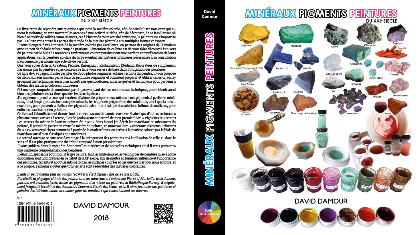 Minéraux Pigments Peintures du XXIe