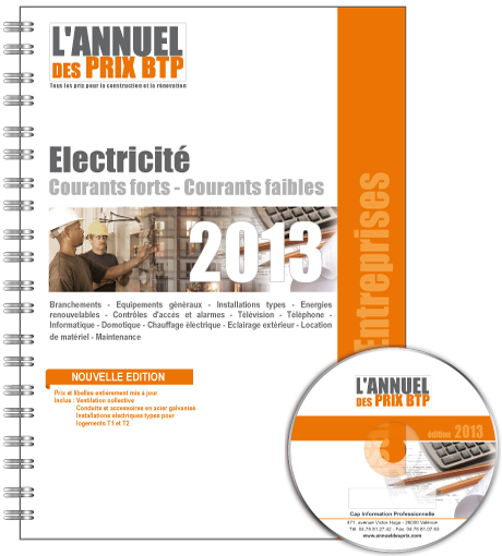 Base de prix BTP - Artisans et Entreprises - Electricité