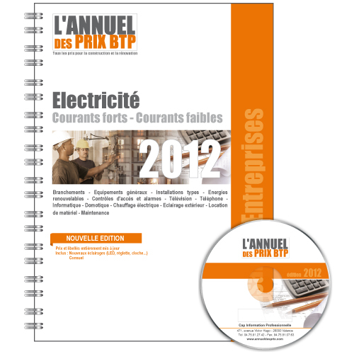 Base de prix BTP - Artisans et Entreprises - Electricité - Courants forts, courants faibles
