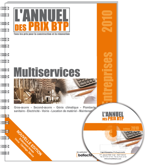 Bordereau de prix BTP - Artisans et Entreprises - Multiservices