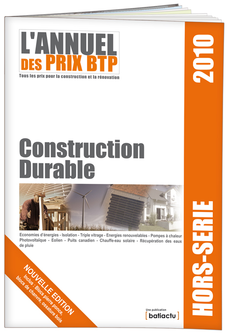 Bordereau de Prix BTP Hors-série Construction Durable