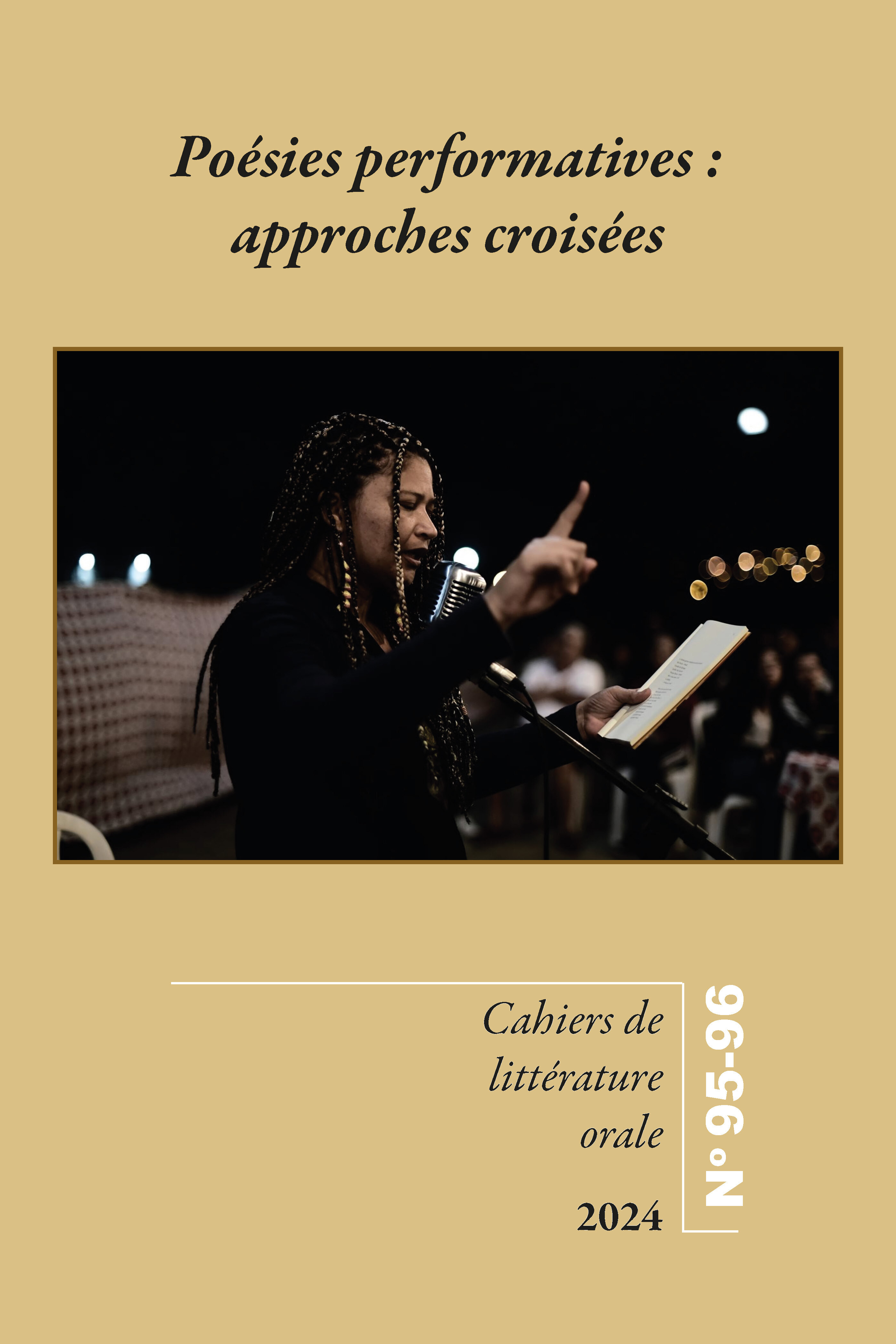 Poésies performatives : approches croisées