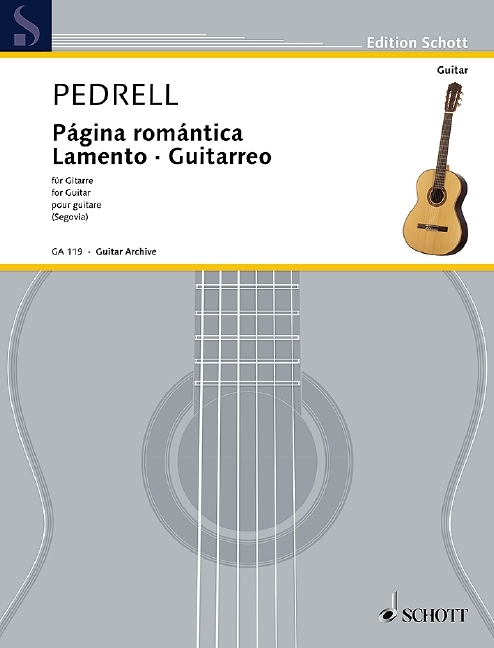 Página romántica - Lamento - Guitarreo