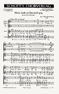 Zwei Weihnachtslieder