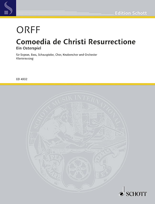Comoedia de Christi Resurrectione
