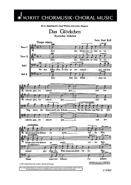 Drei russische Volkslieder