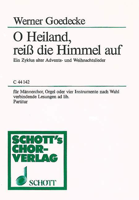 O Heiland, reiß die Himmel auf