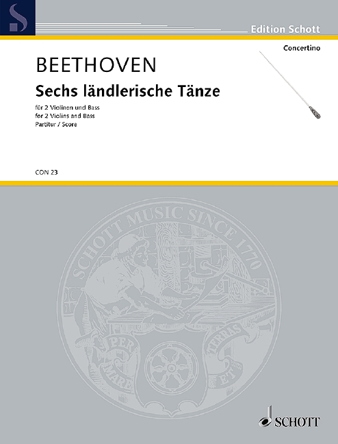 6 ländlerische Tänze D Major