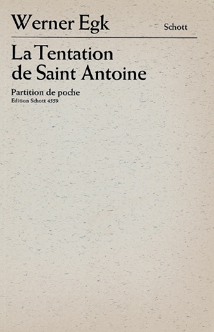 La Tentation de Saint Antoine