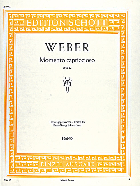 MOMENTO CAPRICCIOSO OP. 12 PIANO