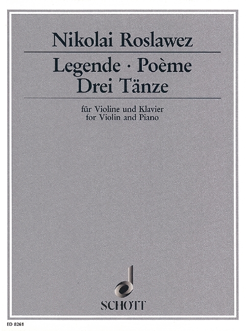 Legende / Poème / Drei Tänze