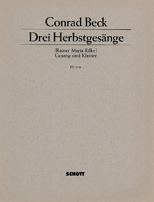 3 Herbstgesänge