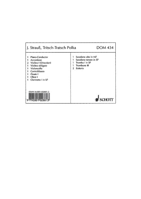 Tritsch-Tratsch Polka